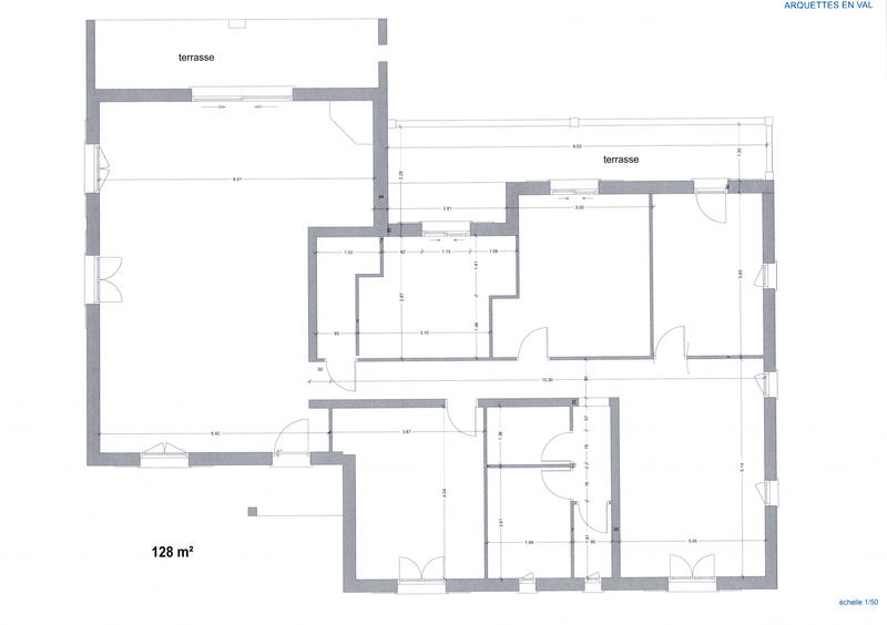 Maison - 128 m² - 5 pièces