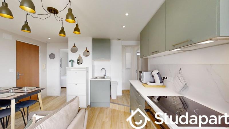 Chambre - 10 m² - 1 pièce