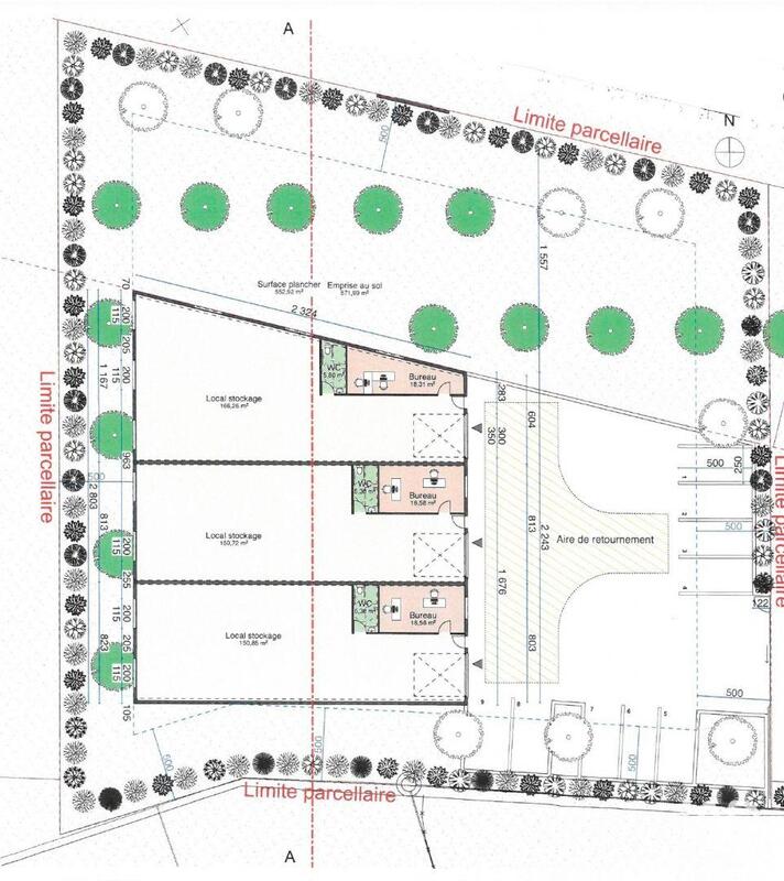 Local commercial - 553 m²