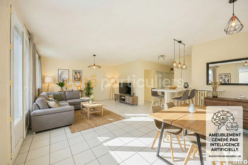 Appartement - 73 m² - 4 pièces