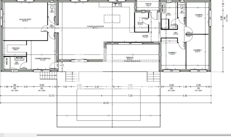 Villa - 176 m² - 6 pièces