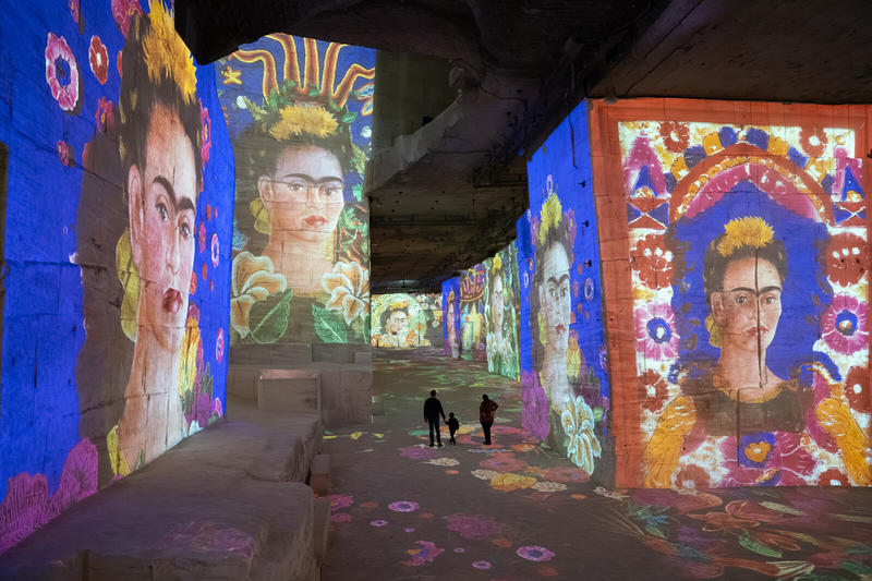 Carrières des Lumières 2026 : Picasso et Frida Kahlo