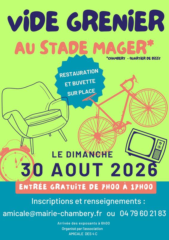 Vide-greniers de l'amicale des 4 c