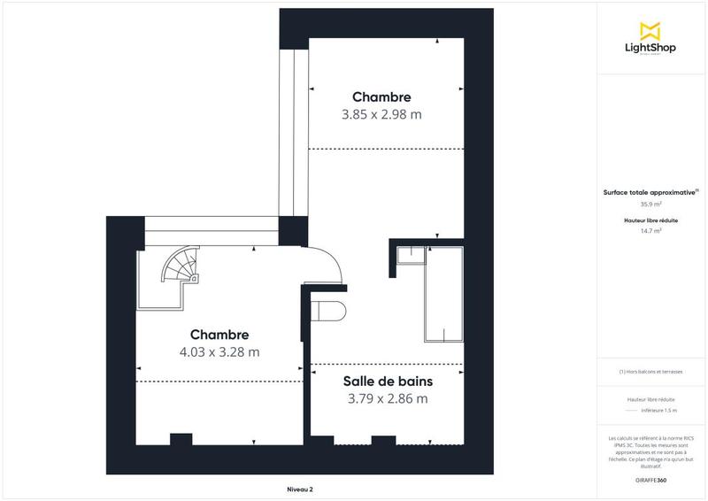 Appartement - 133 m² - 4 pièces