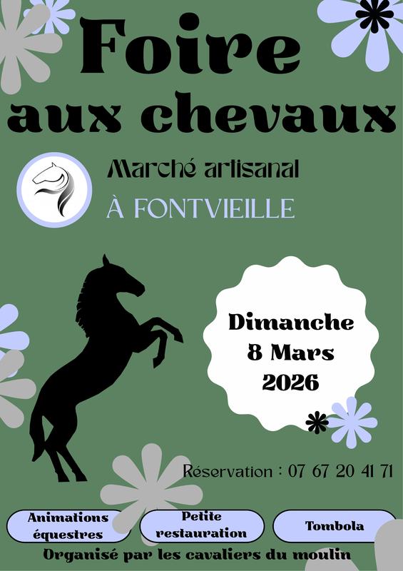 foire aux chevaux/marché artisanal
