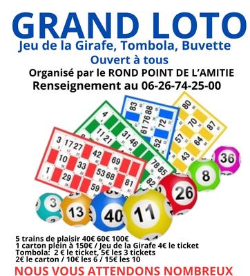 Grand Loto du Rond Point de l'Amitié