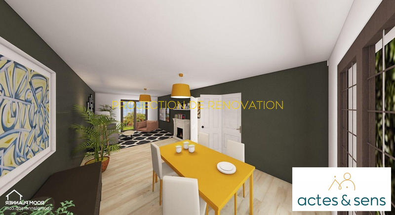 Maison ancienne - 122 m² - 5 pièces