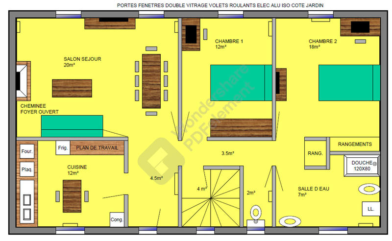 Villa - 162 m² - 5 pièces