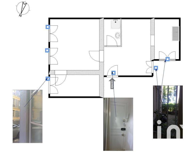 Appartement - 54 m² - 3 pièces