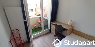 Chambre - 12 m² - 1 pièce