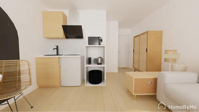 Appartement ancien - 22 m² - 1 pièce