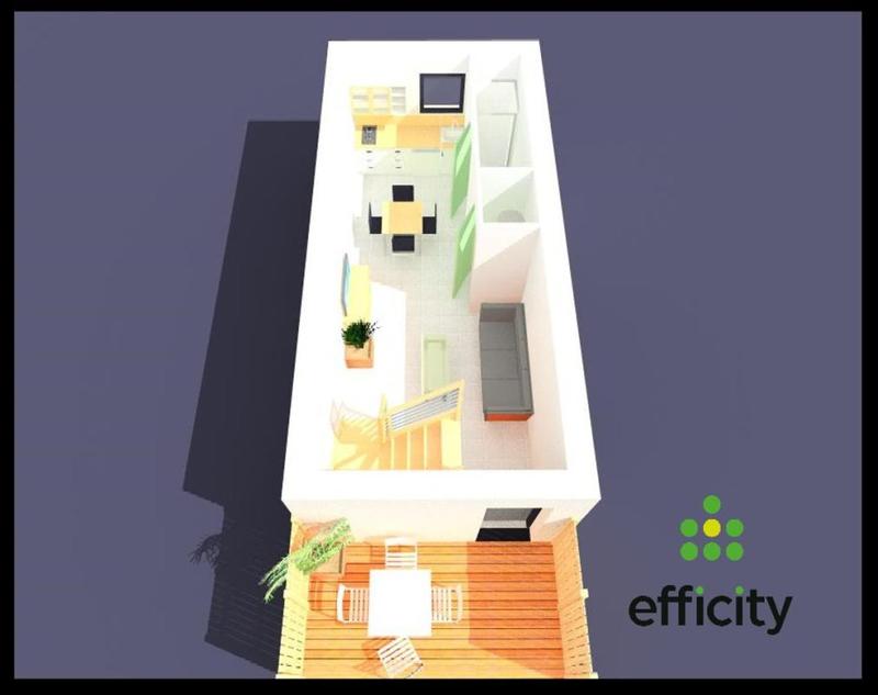 Appartement - 34 m² - 1 pièce