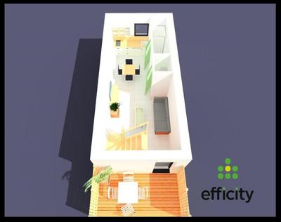 Appartement - 34 m² - 1 pièce