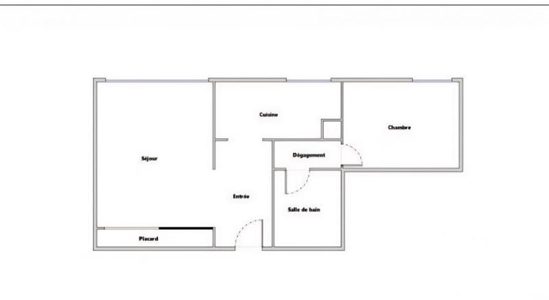 Appartement - 48 m² - 2 pièces