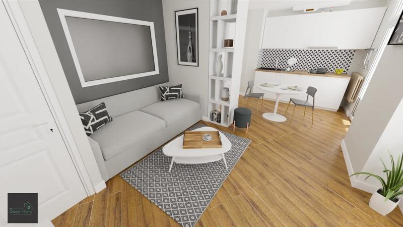 Appartement - 65 m² - 3 pièces