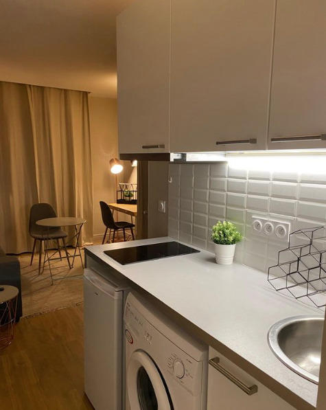 Studio - 18 m² - 1 pièce