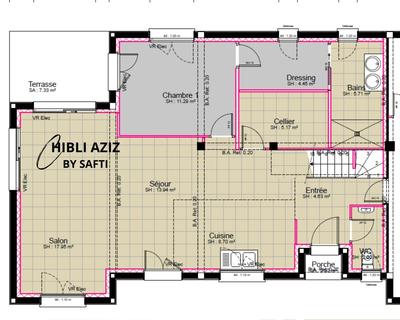 Maison - 134 m² - 6 pièces