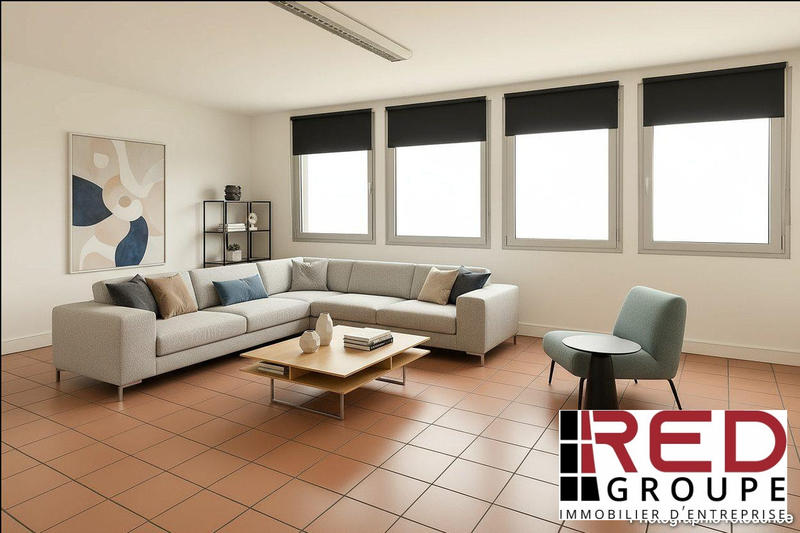 Bureau - 93 m² - 3 pièces