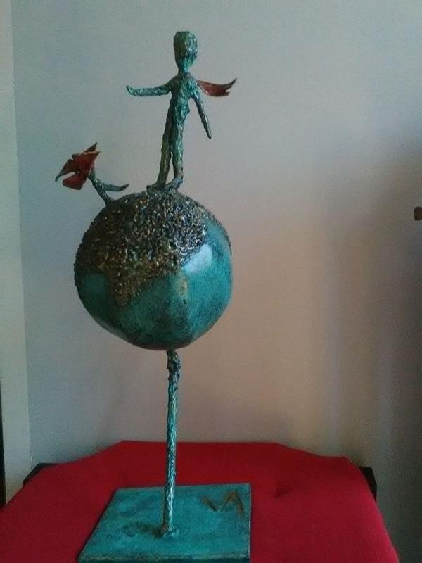 L'atelier du sculpteur sur fer