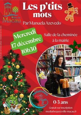 Les p’tits mots – Lecture théâtralisée pour les tout-petits