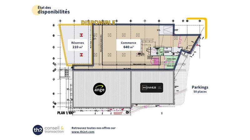 Local commercial - 950 m²