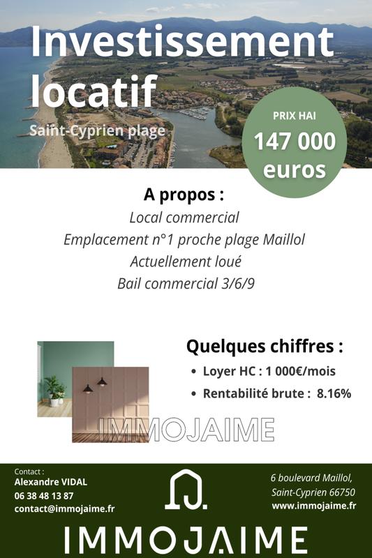 Local commercial - 70 m²