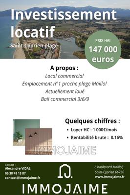 Local commercial - 70 m²