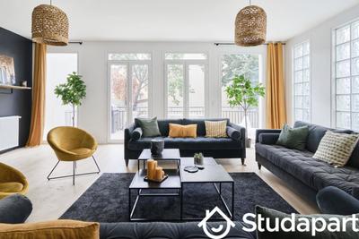 Chambre - 14 m² - 1 pièce