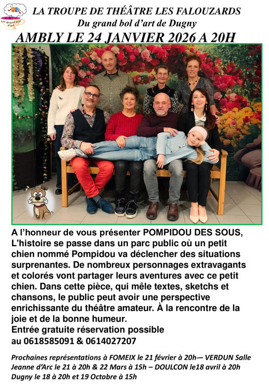 Théâtre - Pompidou des sous