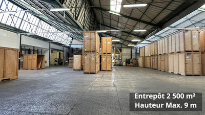 Entrepôt - 2 500 m²