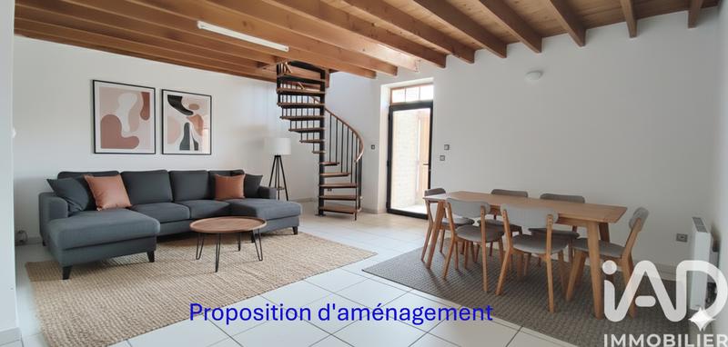 Maison de campagne - 80 m² - 2 pièces