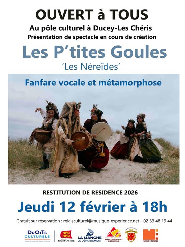 "Les P'tites Goules" - Spectacle de rue, déambulation chantée et étrange sur le thème de la mer