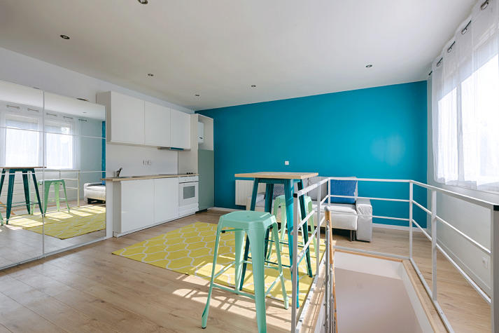 Studio - 23 m² - 1 pièce