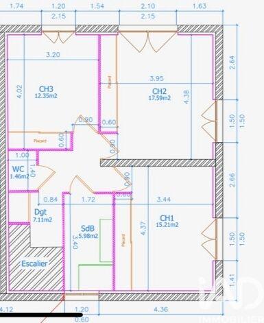 Maison - 120 m² - 4 pièces