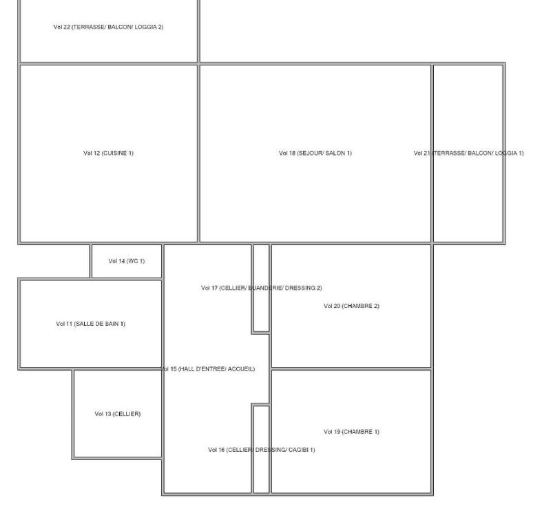 Appartement - 67 m² - 3 pièces