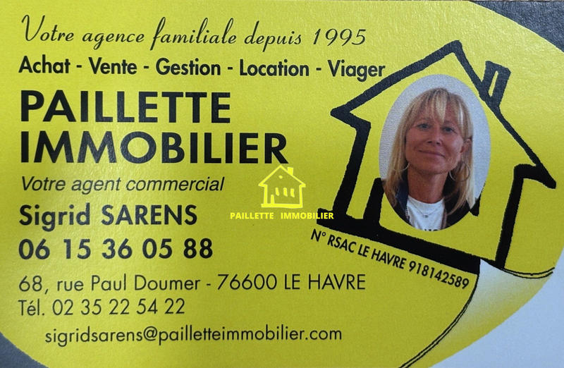 Appartement - 61 m² - 3 pièces