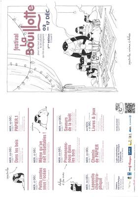 Festival la Bouillottte, pour les tout-petits et les adultes qui les accompagnent