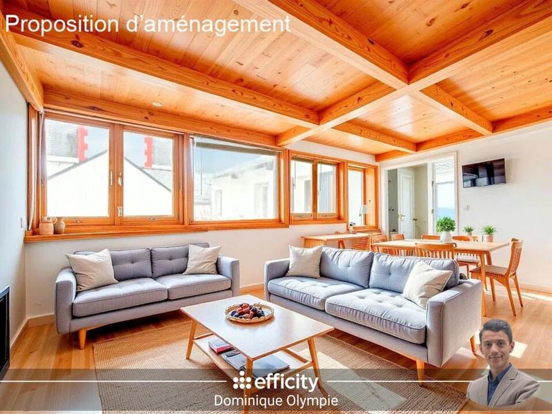 Appartement - 46 m² - 3 pièces