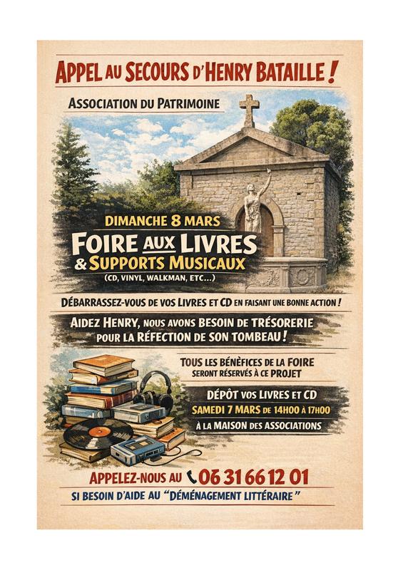 Foire aux livres et supports musicaux