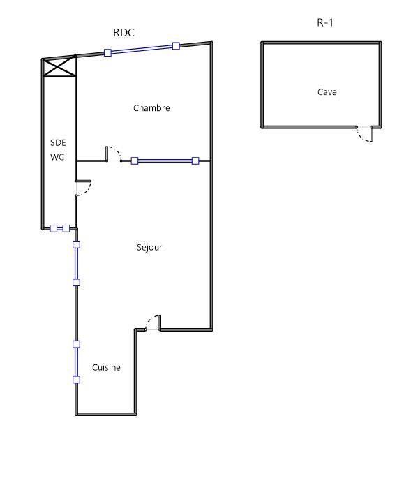 Appartement - 39 m² - 1 pièce
