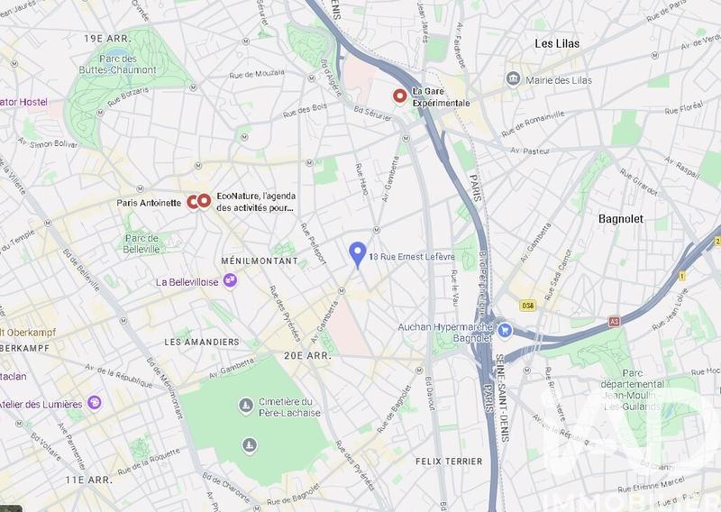 Appartement - 17 m² - 1 pièce