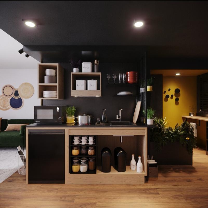 Studio - 28 m² - 2 pièces