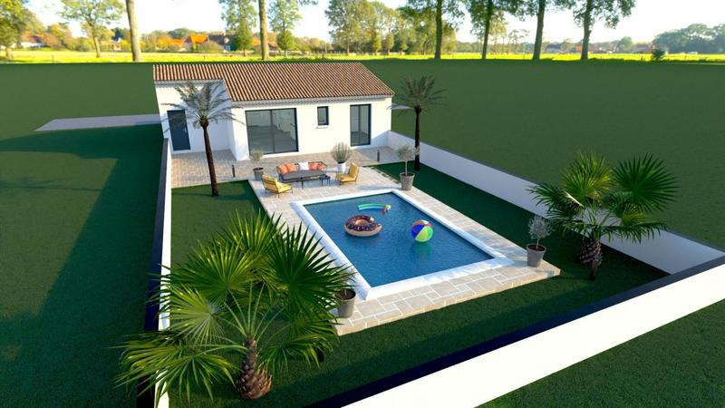 Maison - 100 m² - 5 pièces