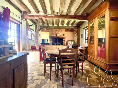 Maison ancienne - 64 m² - 3 pièces