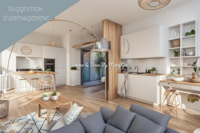 Maison ancienne - 60 m² - 2 pièces