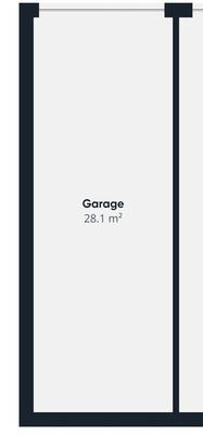Garage - 28 m²