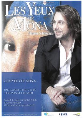 Causerie-lecture &quot; les yeux de Mona&quot;