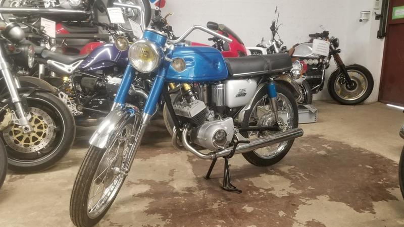 Yamaha As1 125 yamaha bleu 0125