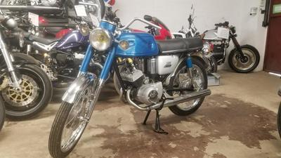 Yamaha As1 125 yamaha bleu 0125