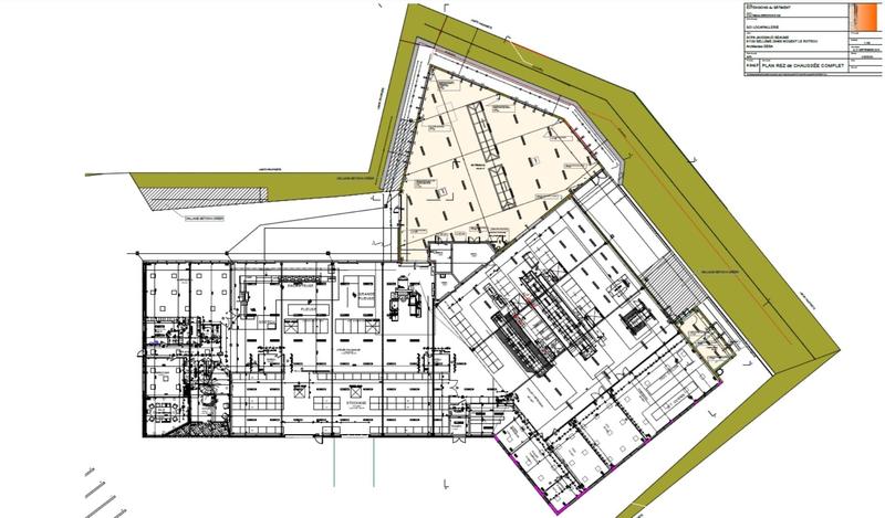 Local commercial - 3 000 m²